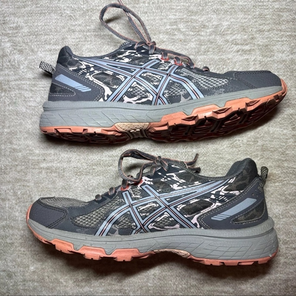 Asics Women’s Size 7.5 Gel Venture 6 Trail Running Athletic Shoes Sneakers - Picture 3 of 6